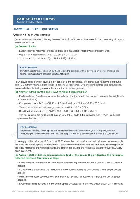 Questions preview