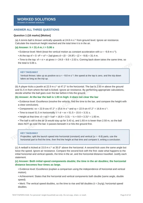 Questions preview
