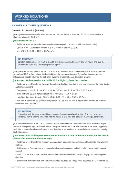 Questions preview