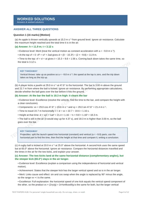 Questions preview