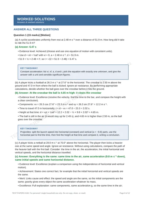 Questions preview