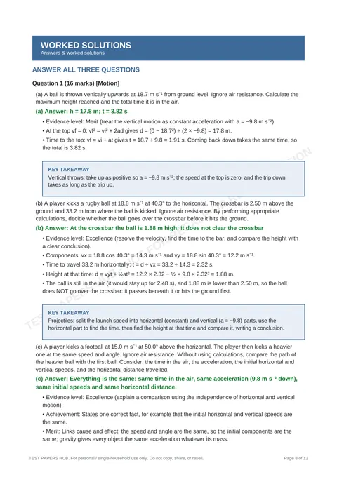Questions preview