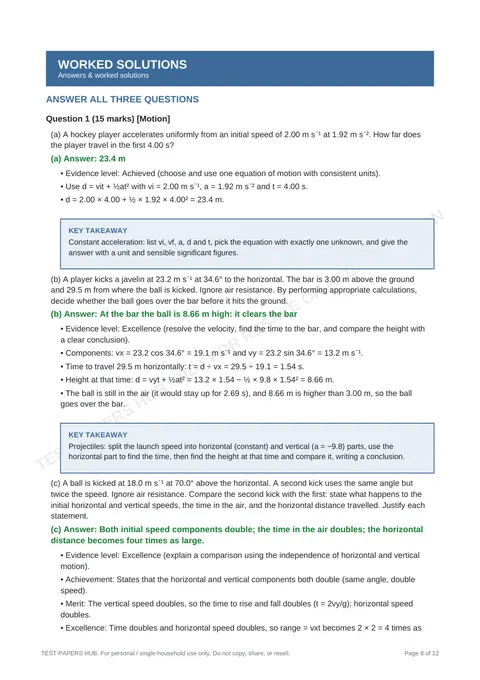 Questions preview