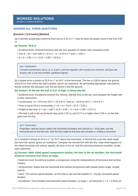 Questions preview