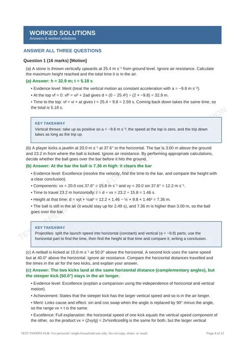 Questions preview
