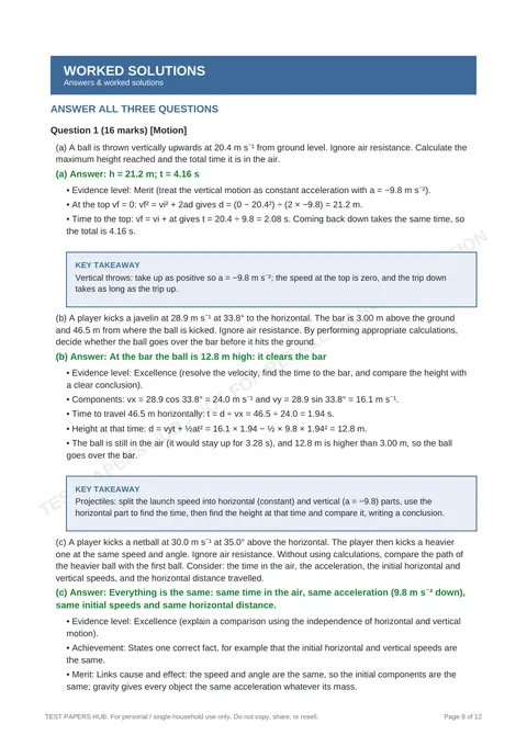 Questions preview