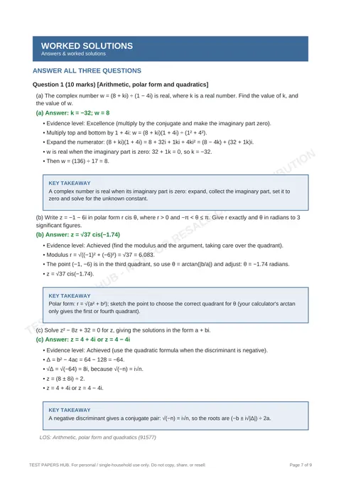 Questions preview