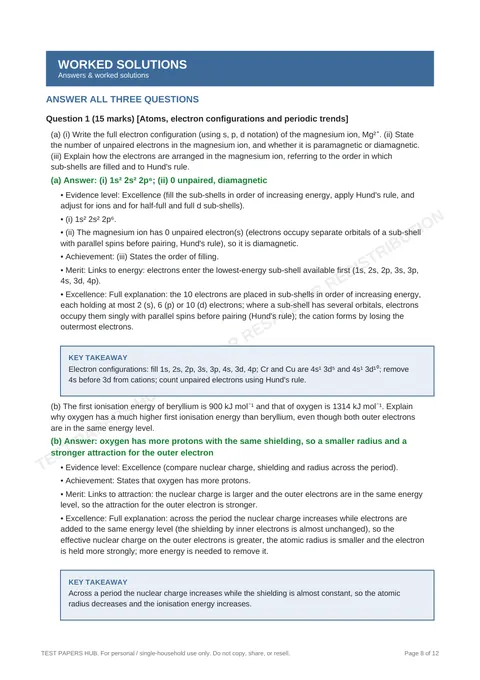 Questions preview