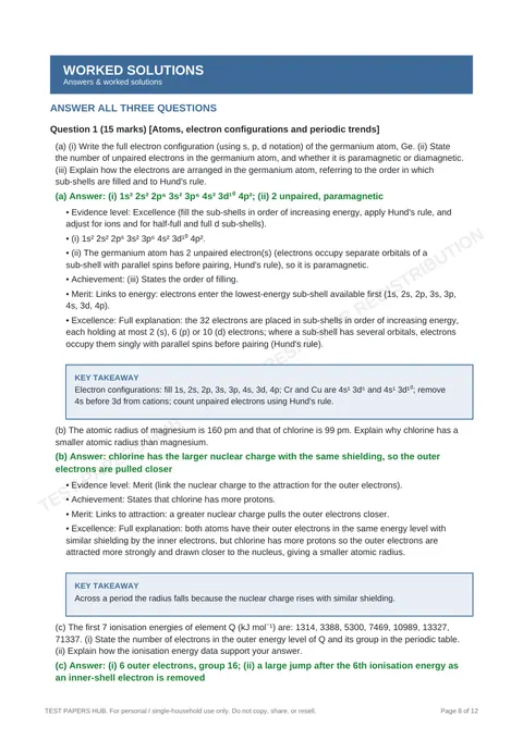 Questions preview