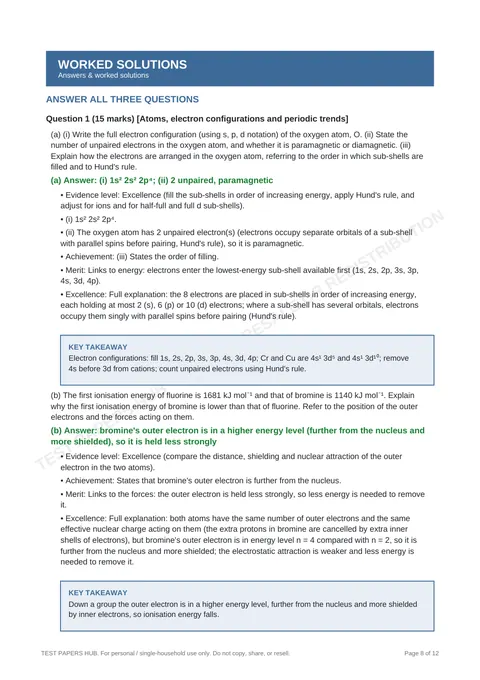 Questions preview
