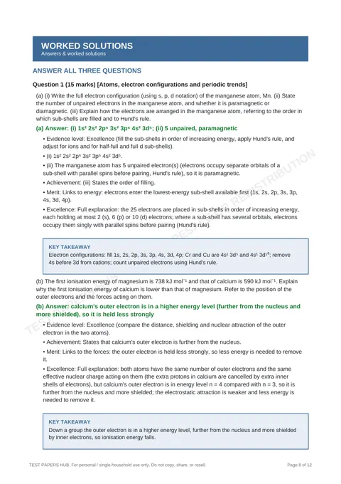 Questions preview