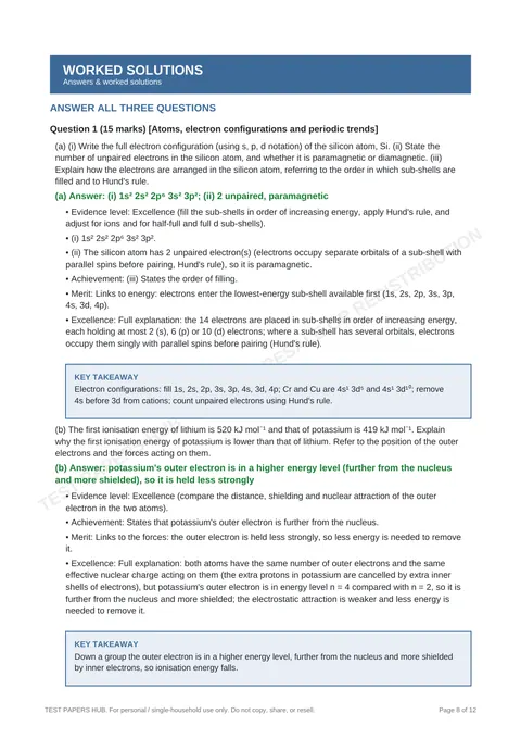 Questions preview