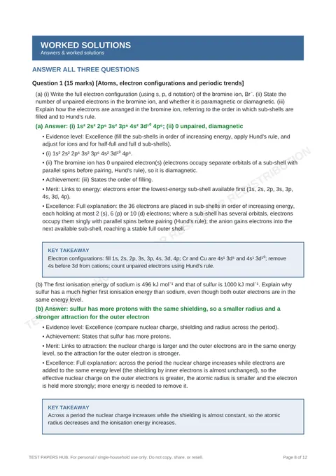 Questions preview