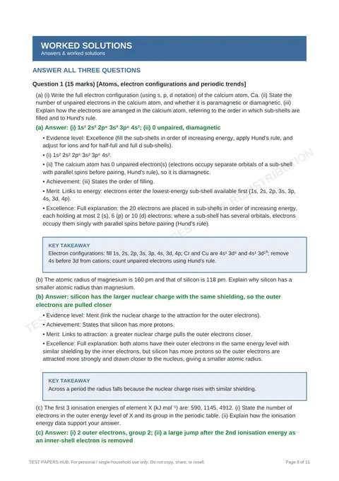 Questions preview