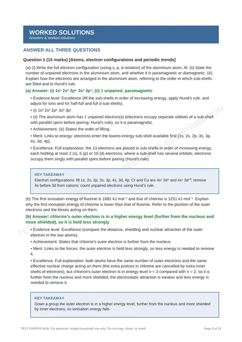 Questions preview