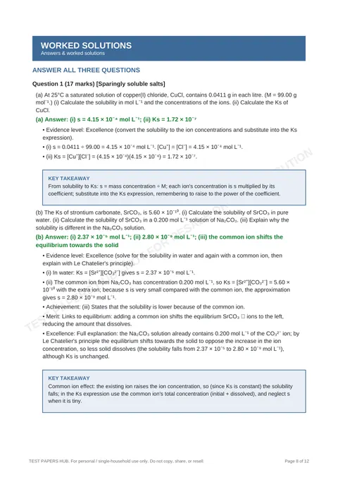 Questions preview
