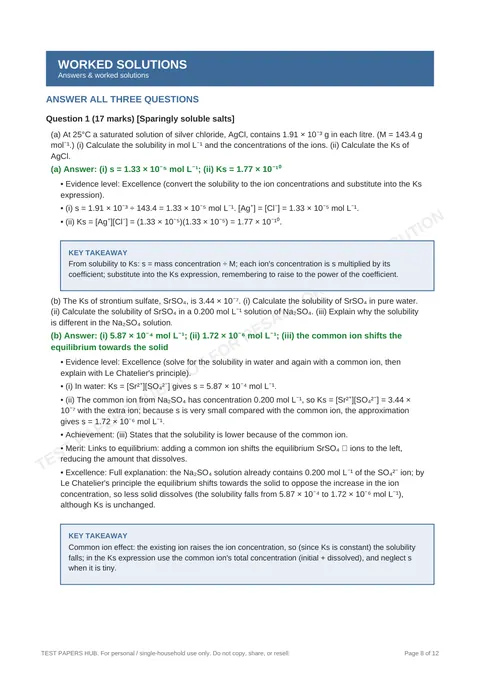 Questions preview