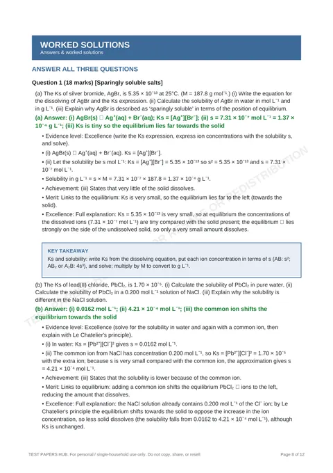 Questions preview