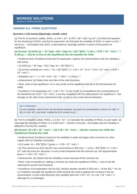 Questions preview