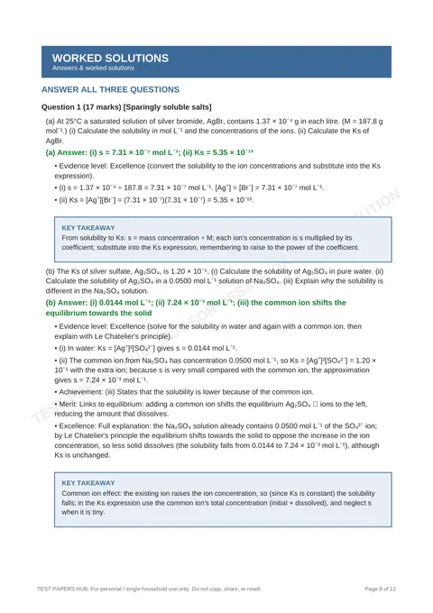 Questions preview