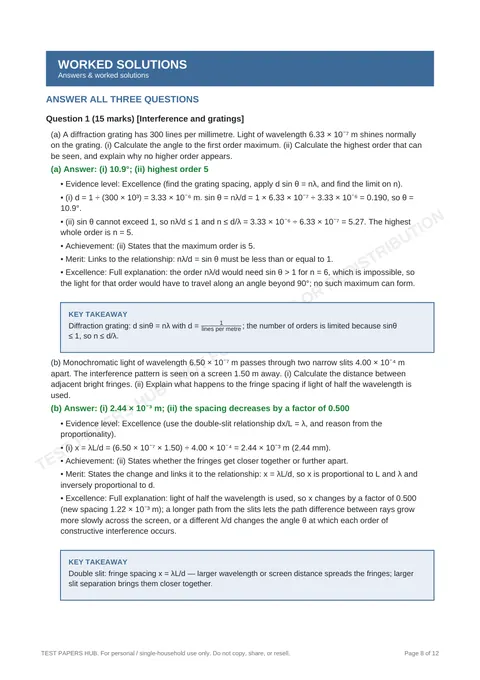 Questions preview