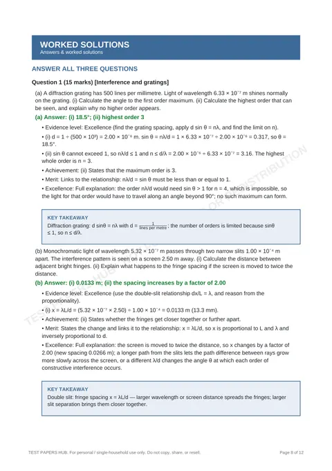 Questions preview