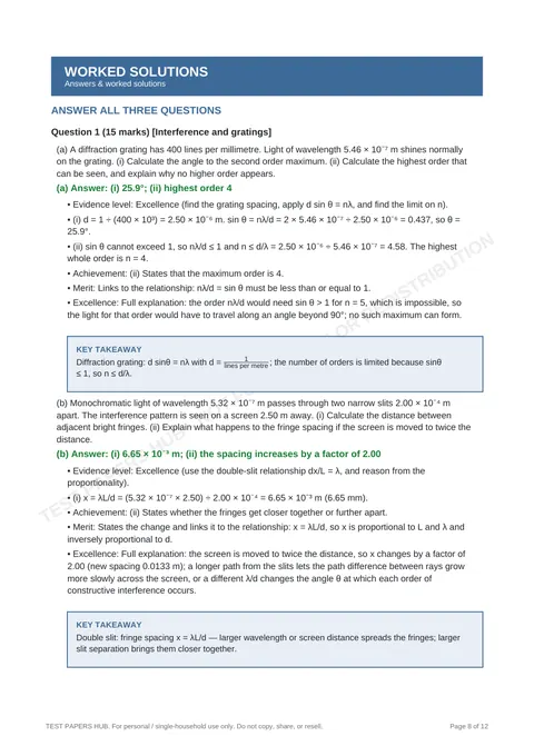 Questions preview