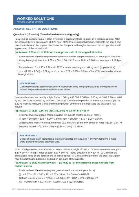Questions preview