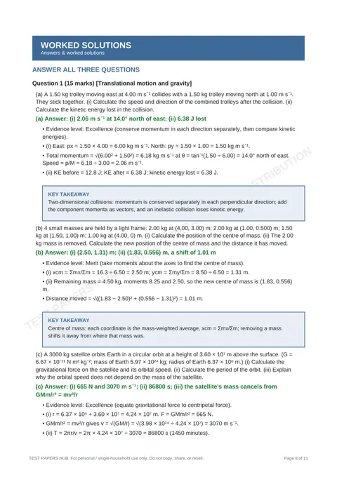 Questions preview