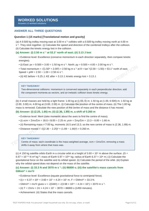 Questions preview