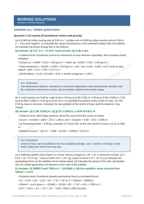 Questions preview