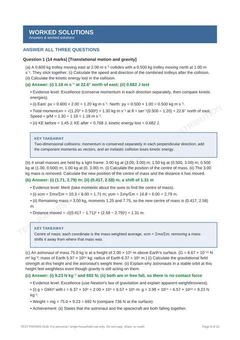 Questions preview