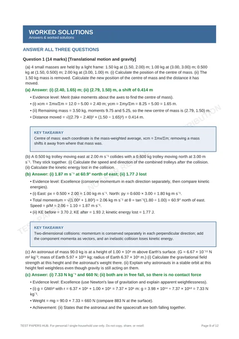 Questions preview