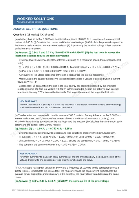 Questions preview