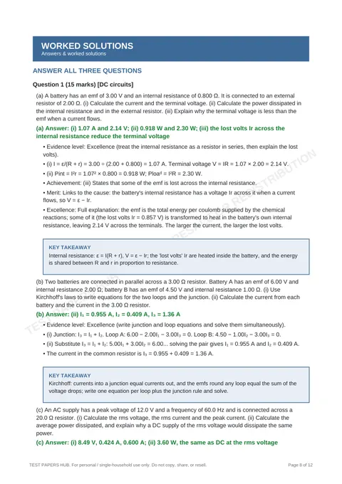 Questions preview