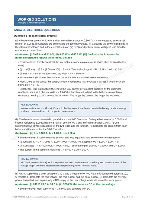 Questions preview