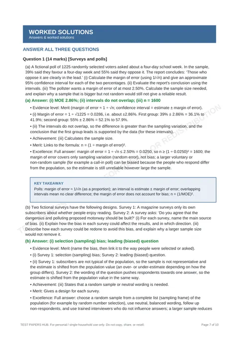 Questions preview