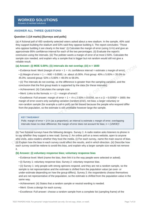 Questions preview