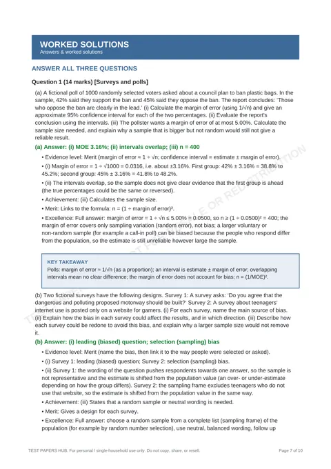 Questions preview