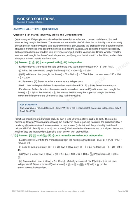 Questions preview