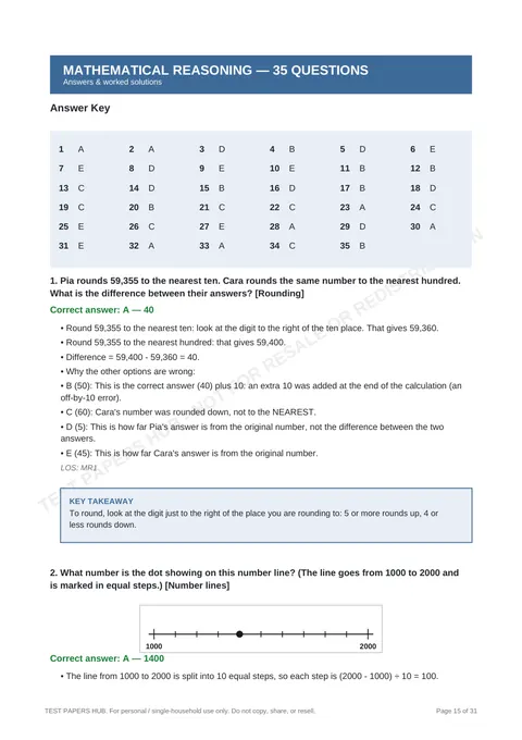 Solutions preview