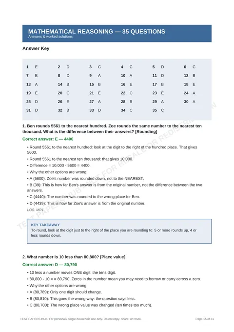 Solutions preview
