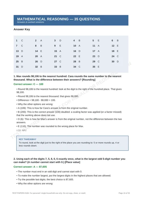 Solutions preview