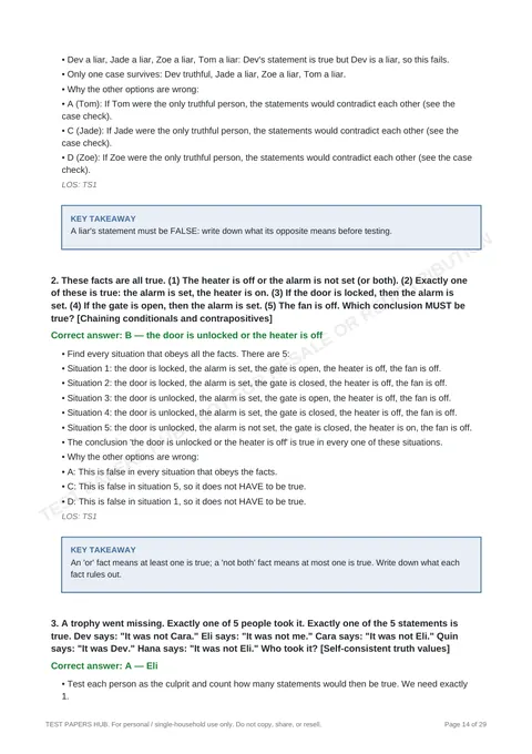 Solutions preview