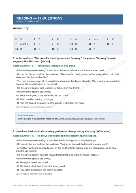 Solutions preview