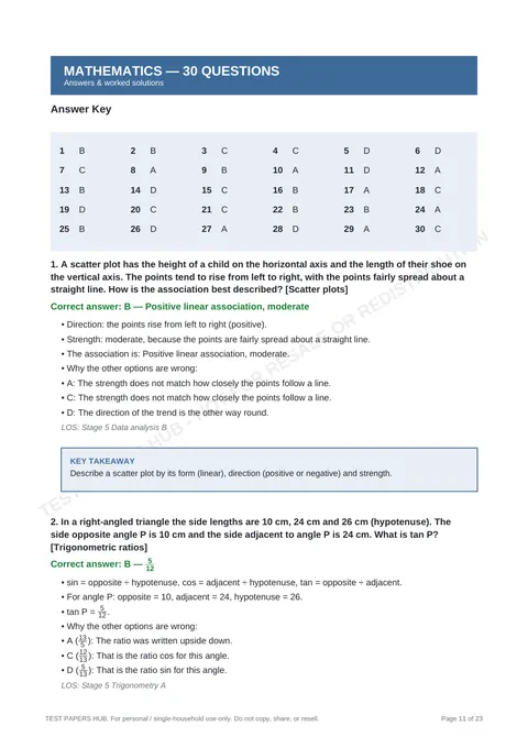 Solutions preview