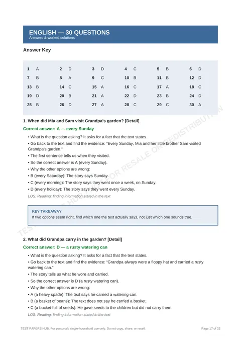 Solutions preview