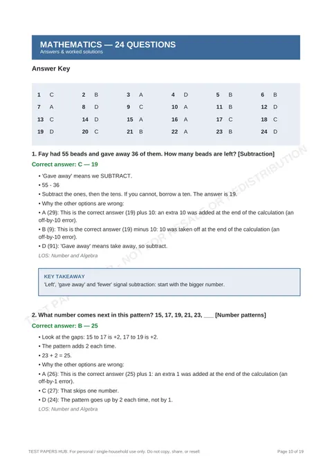 Solutions preview