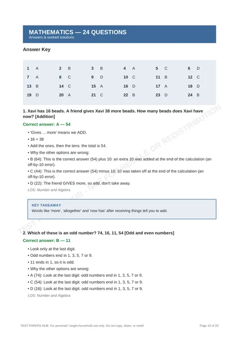Solutions preview