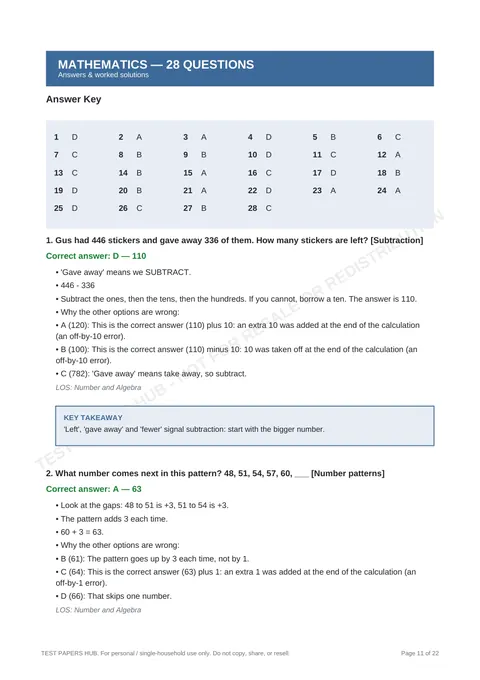 Solutions preview